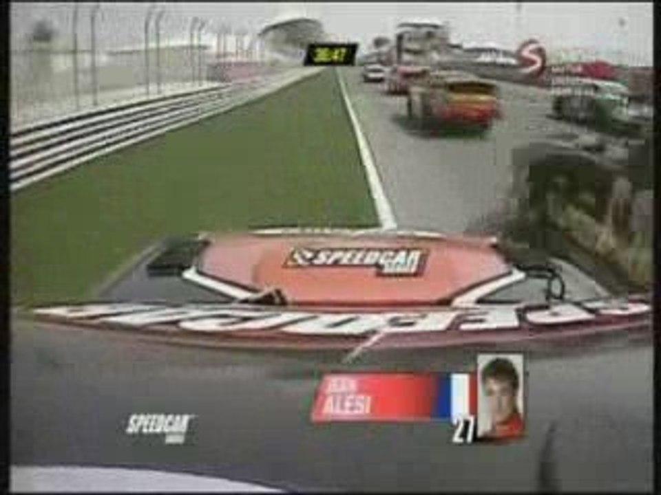 Jean Alesi en furie à Bahreïn
