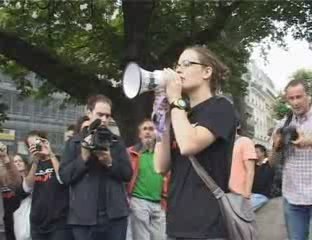 Le flash mob de Paris Montmartre