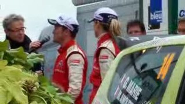 marc amourette C2 SUPER 1600 rallye du touquet 2009