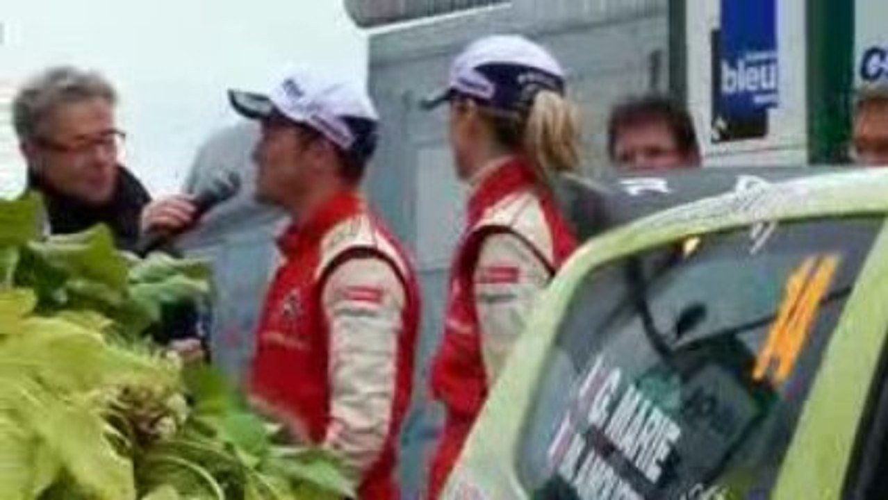 marc amourette C2 SUPER 1600 rallye du touquet 2009