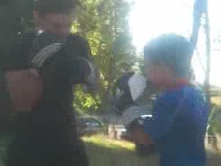 mickael et antonio boxe