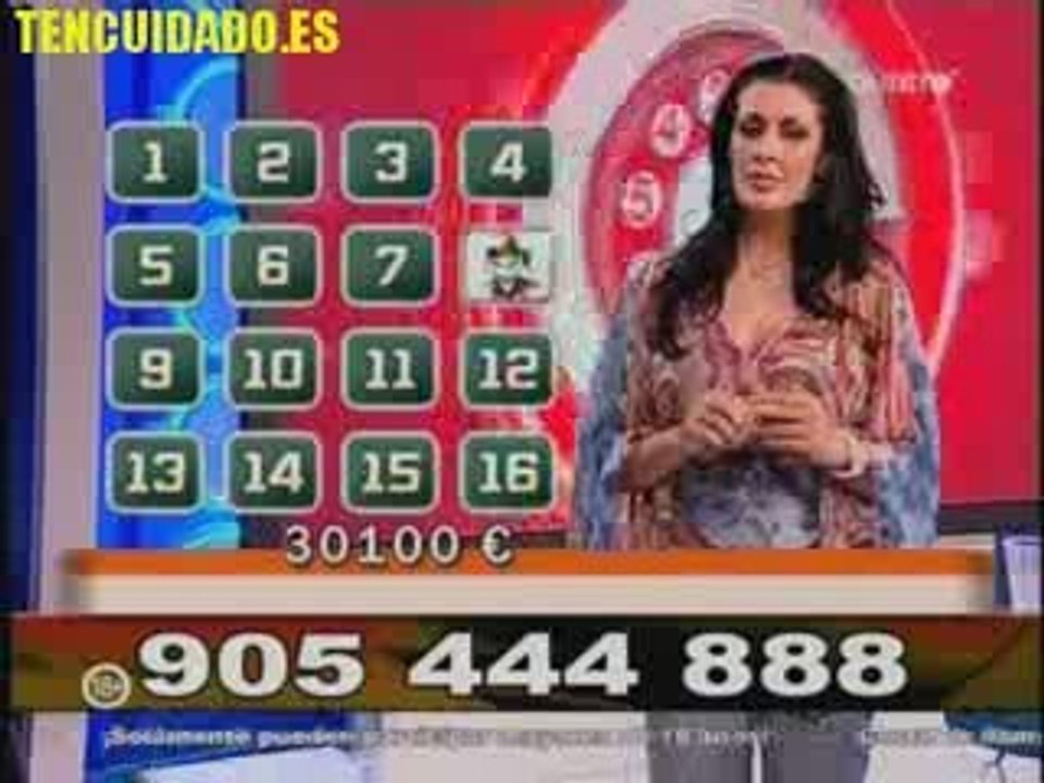 Marca y gana - 11 oct 09 - Presentadora perjudicada