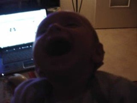 luca, premiers éclats de rire