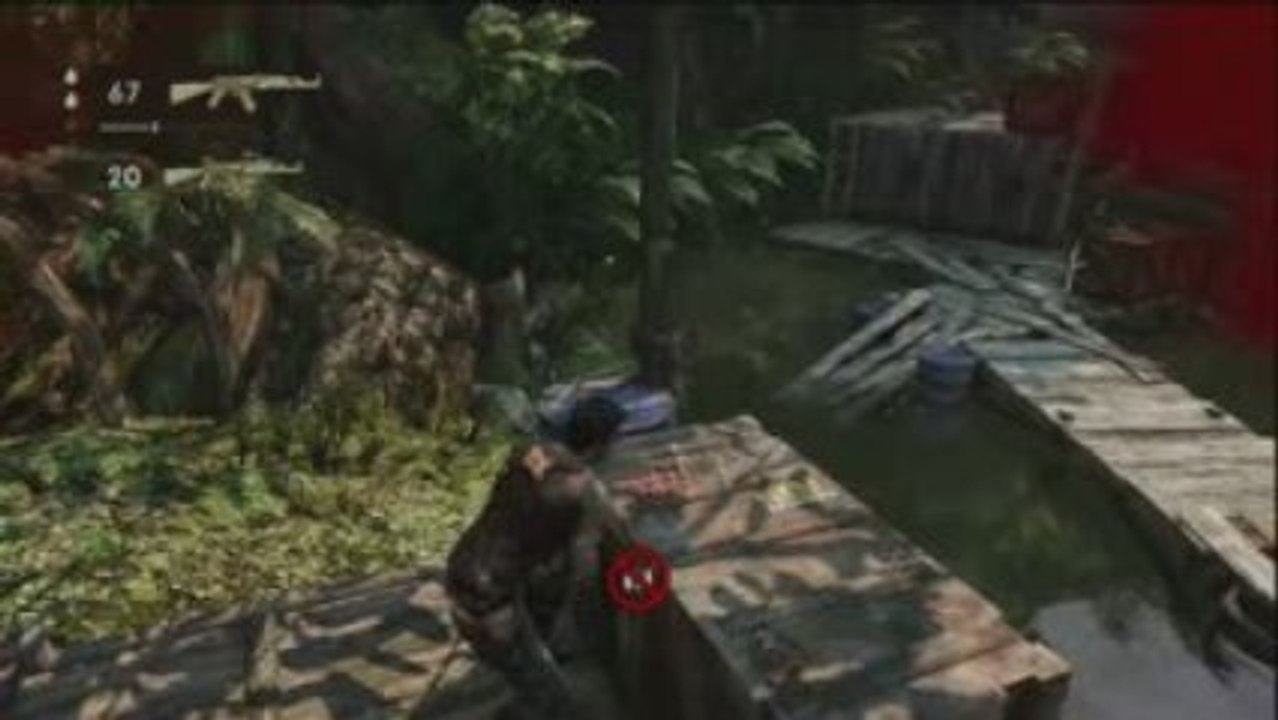 Uncharted 2: schusswechsel in borneo