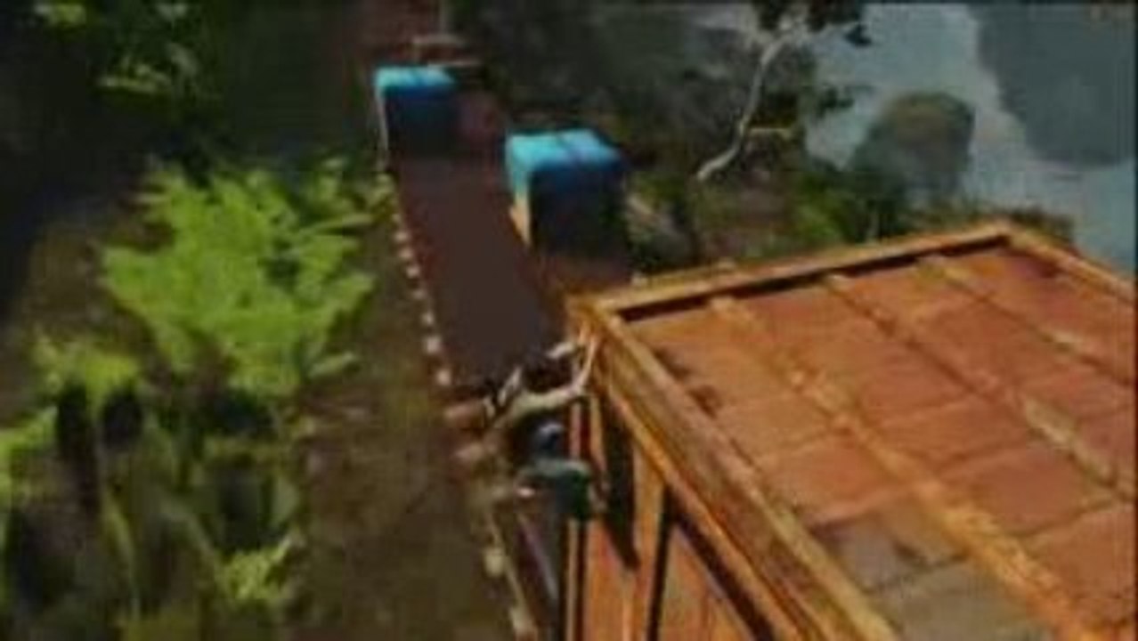 Uncharted 2: zug gegen helikopter