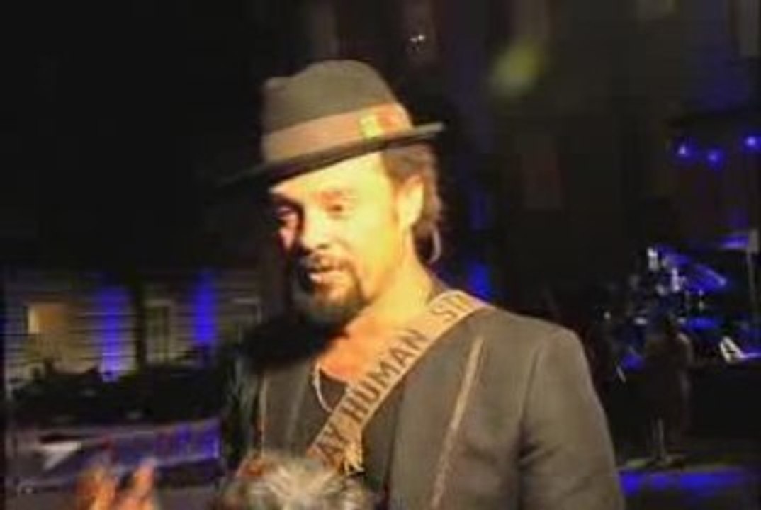 Michael Franti Interviewed at 2009 Green Inaugural Ball