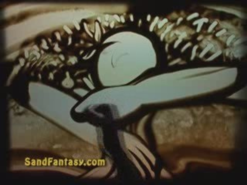 Dessin sur sable ou plutôt avec!