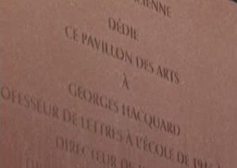 Inauguration du Pavillon des Arts "Georges Hacquard"