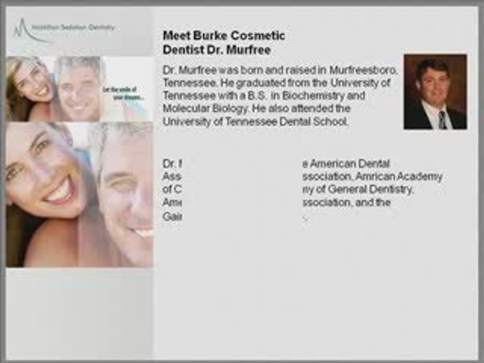 Sedation Dentistry By Burke Dentist Dr. Alex McMillan, DDS