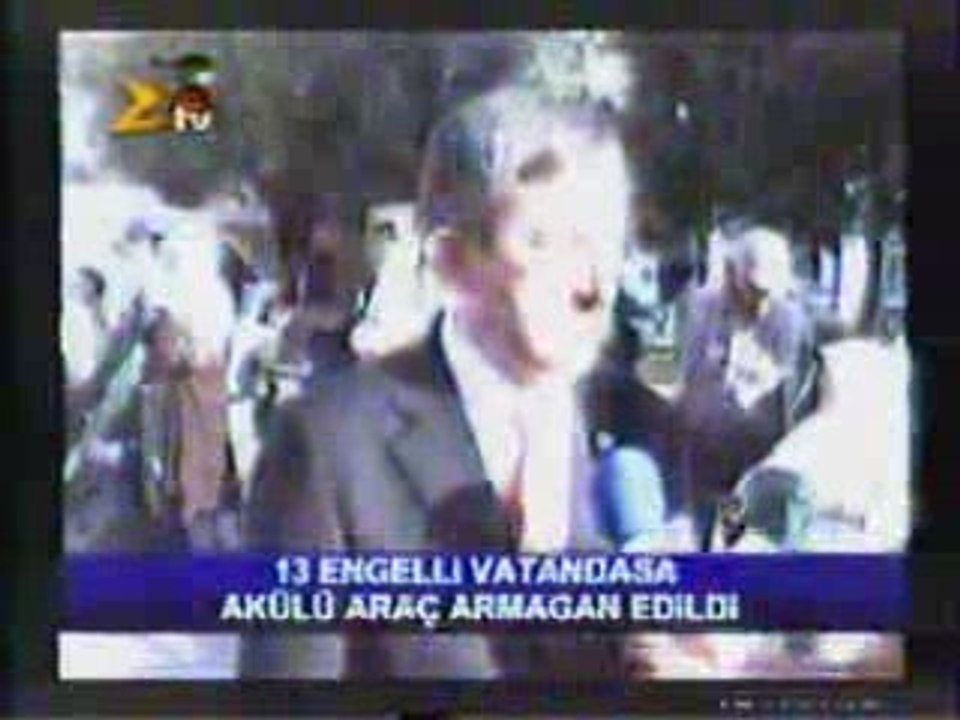 zilede 13 engelli vatandaşa akülü araba verildi