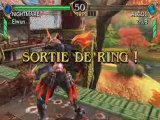 Soulcalibur Broken Destiny sur PSP