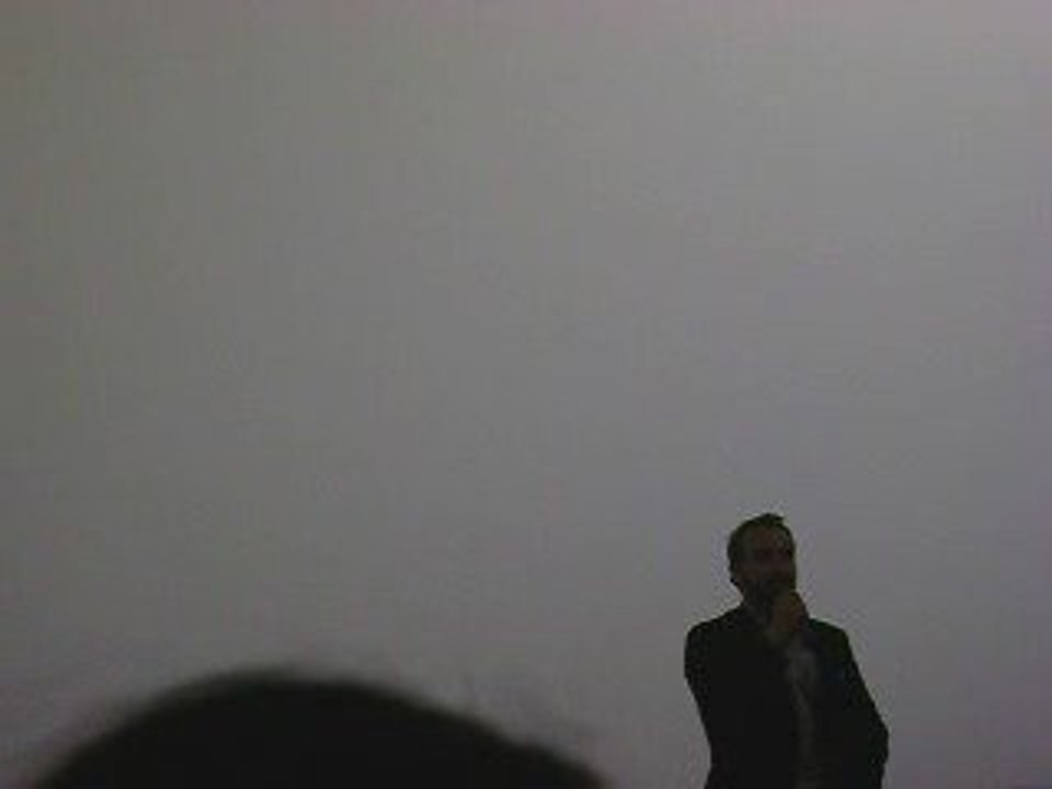 Jean Dujardin "lucky luke" pré-séance