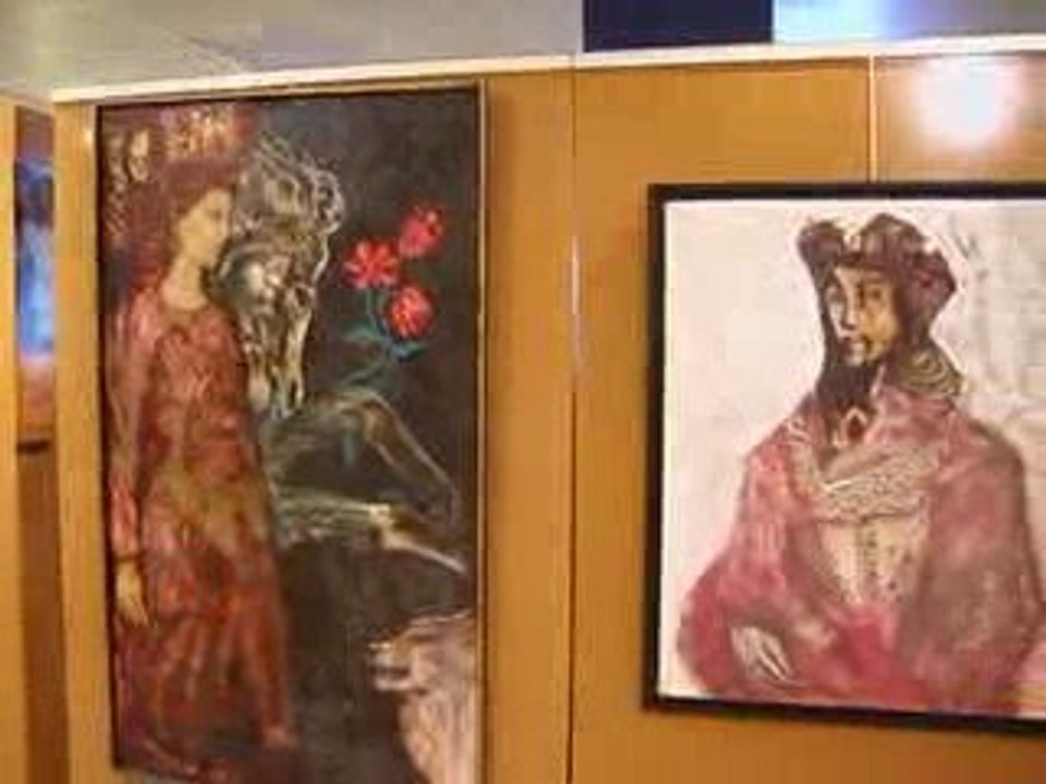 Jean-Eric Garnier, peintre à Eze-Village (France)