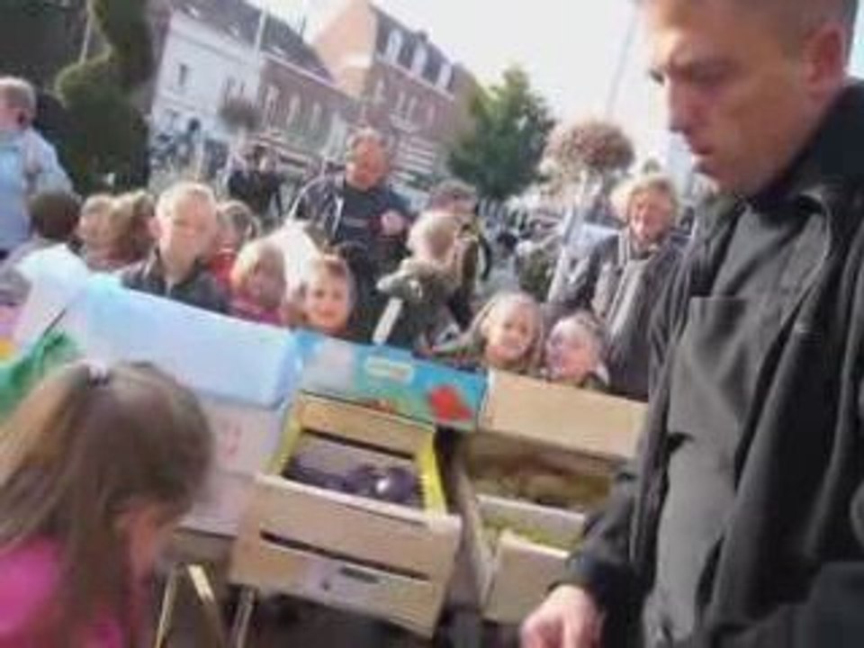 Caudry : les maternelles font leur marché