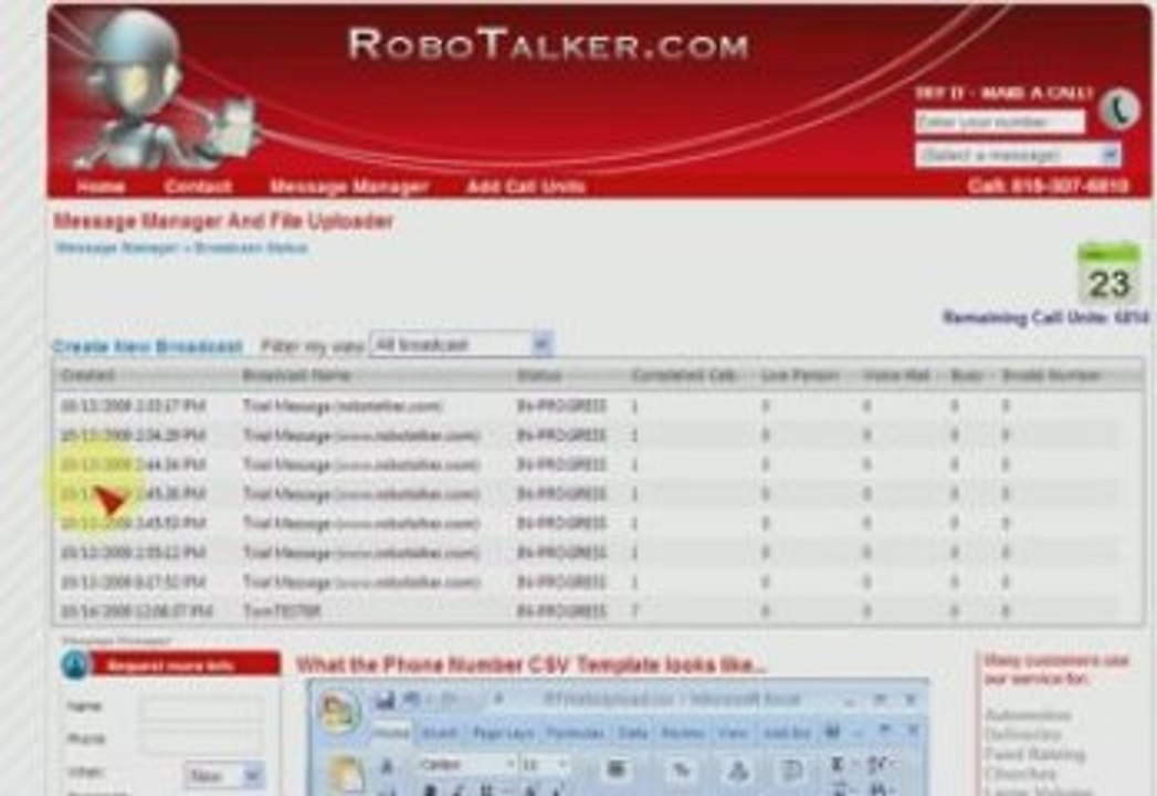 How to simply and quickly make automated phone calls