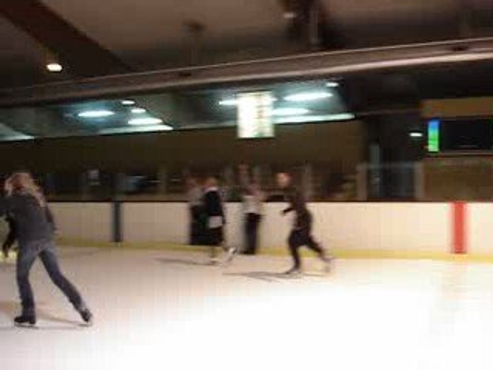 vitessse a la patinoire