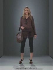 Savoir - Georgette print tunic