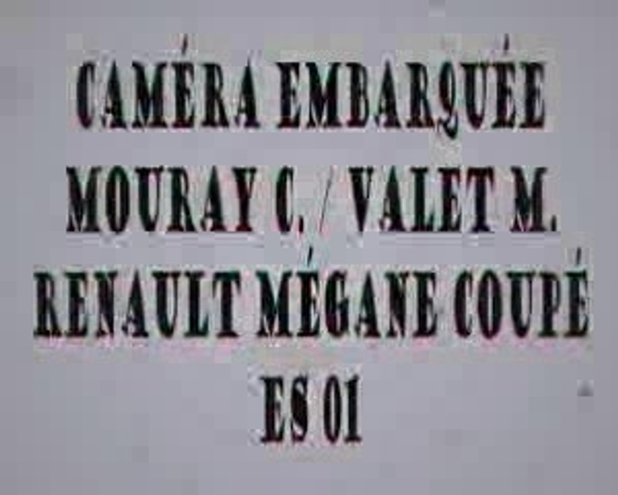 Rallye Routes Picardes 2009 Megane ES01