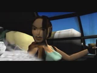 Tomb raider II-cinematique-Le crash