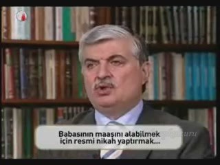 Baba maaşını almak için sahte nikah