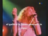 Led Zeppelin - Stairway to Heaven subtitulado en español