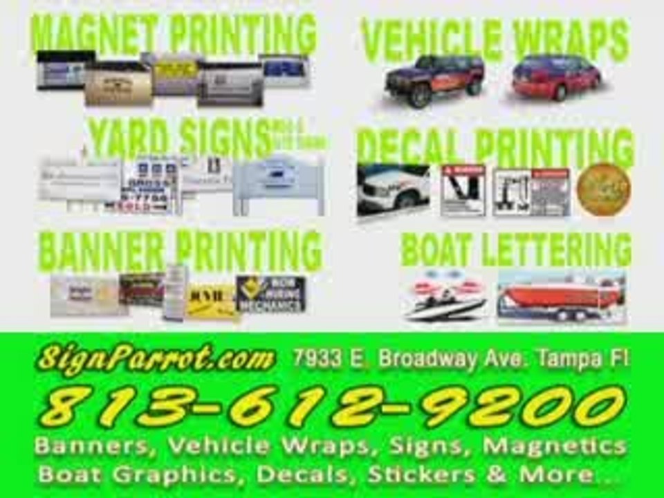 Tampa Florida Sign Companies