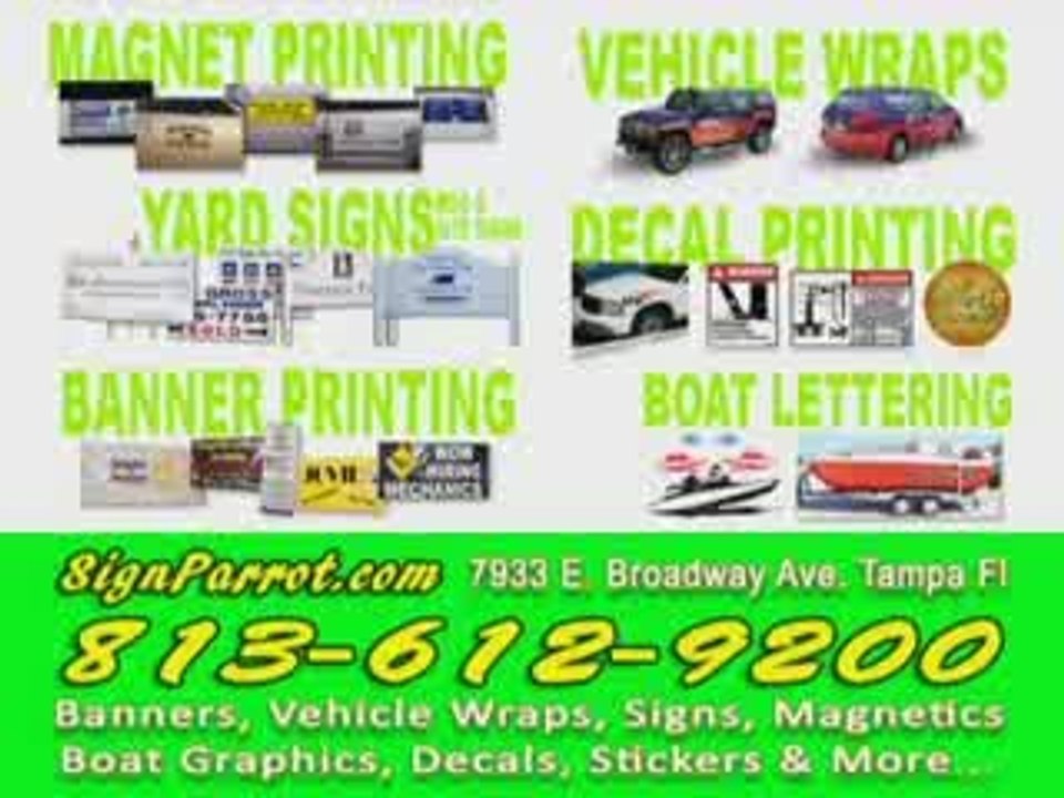 Sign Tampa Fl