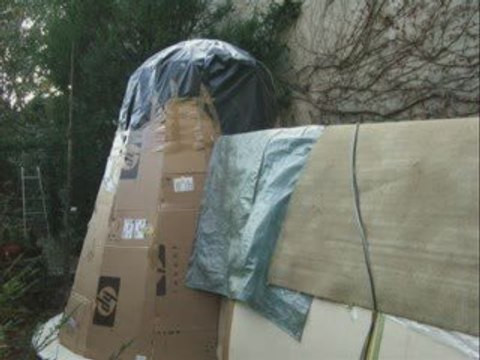 making of crêche 2005 sur le théme de jules verne