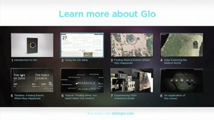 Glo Walkthrough (2 of 8): Using the Glo Bible