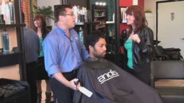 Taper Haircut -Blend Hair w/ Clippers Cutting Hair Technique