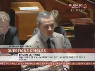 Télécharger la video: SEANCE,Questions cribles : Bruno Lemaire et la crise agricole