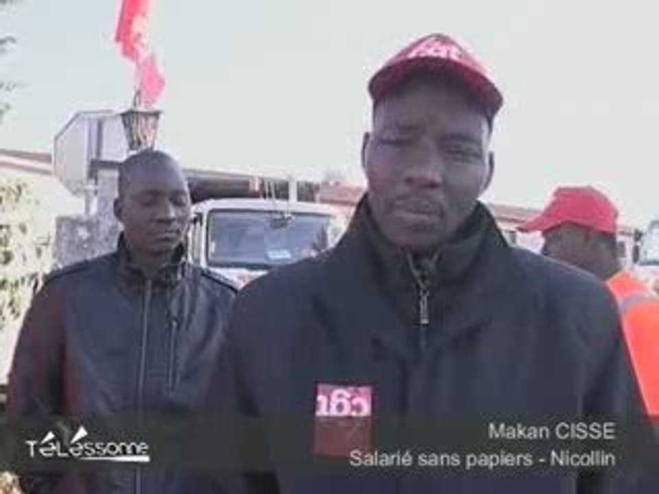 Les Travailleurs Sans-Papiers du Groupe Nicollin (Vigneux)