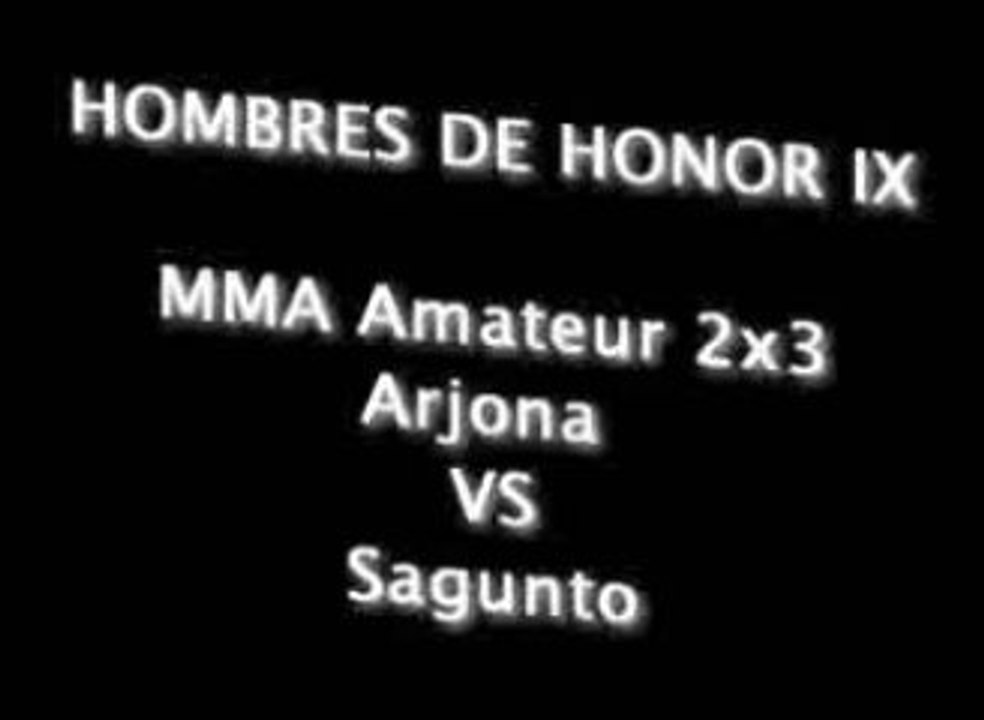 Hombres de Honor IX C9 Arjona VS Sagunto