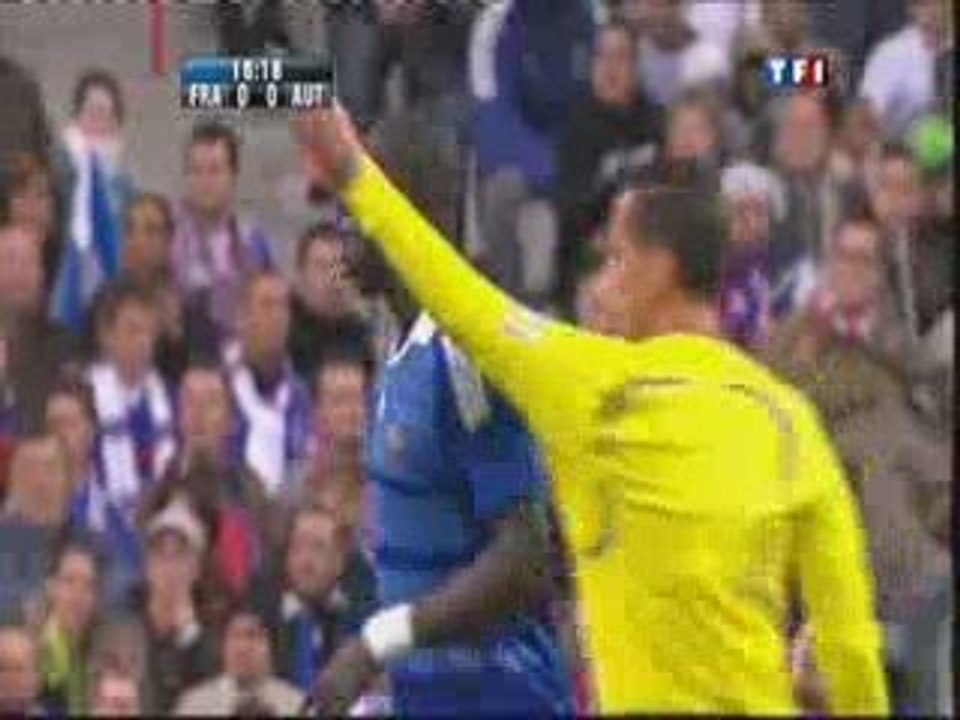France-Autriche 14 octobre 2009 But de Benzema