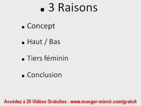 3 raisons pour Perdre vos Kilos ou Vous Voulez