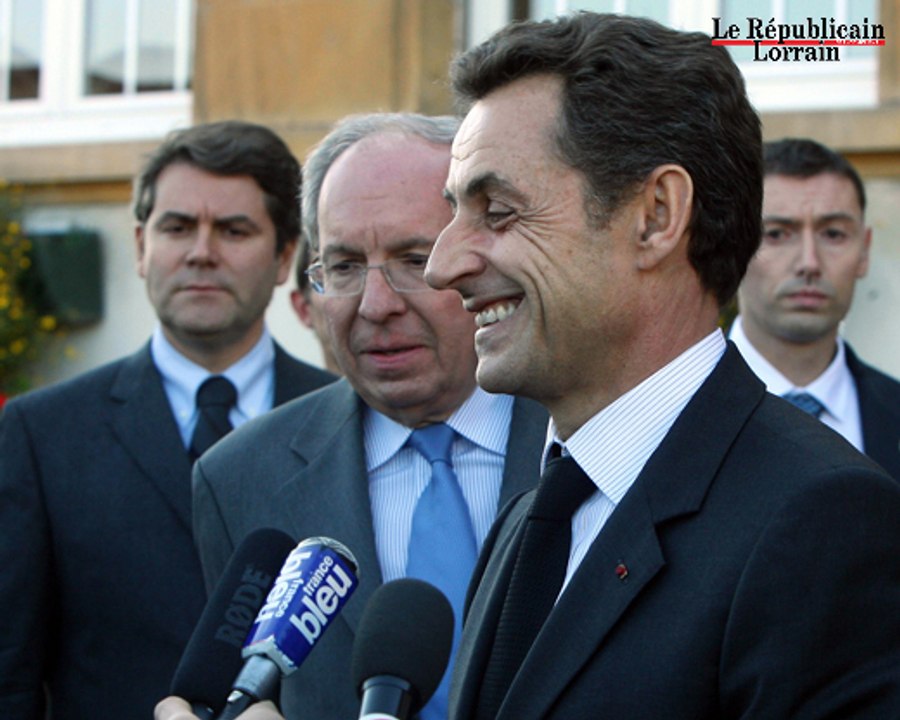 Nicolas Sarkozy revient à Gandrange