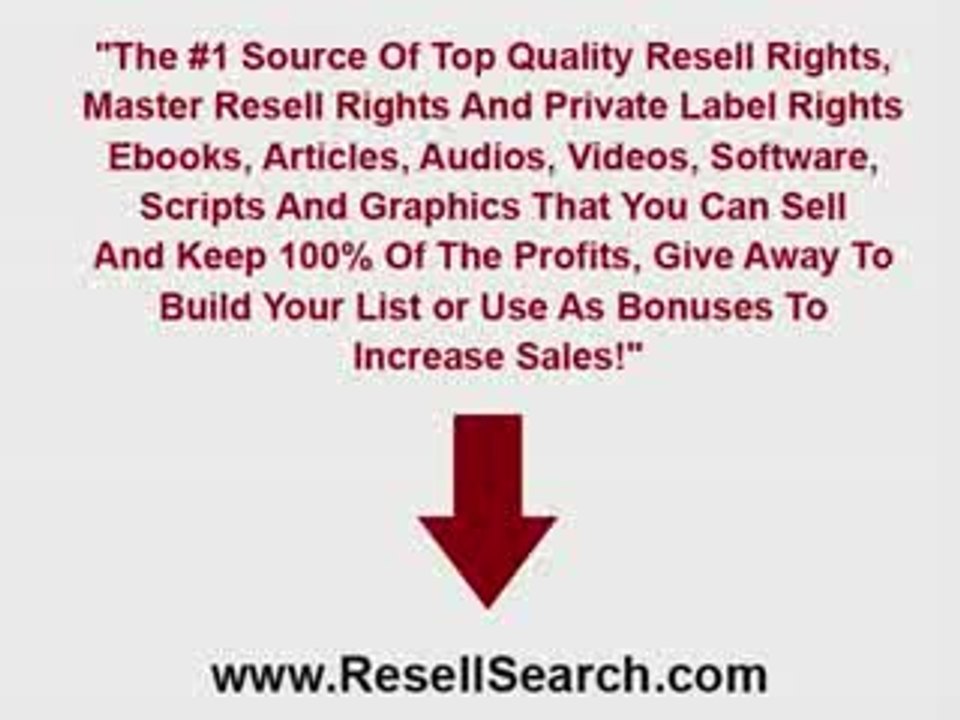 Classified Marketing Tactics with Private Label Rights