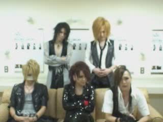 the GazettE - Mainichi Comment [2009.10.13]