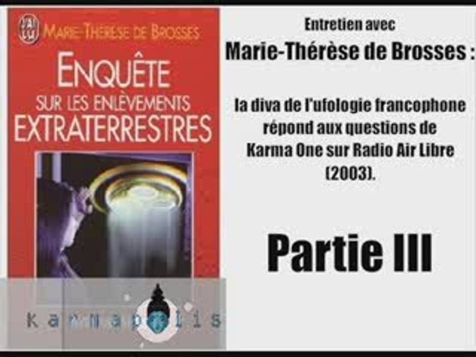 Les enlèvements extraterrestres partie III