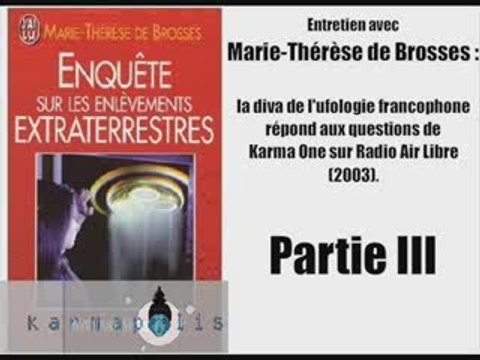 Les enlèvements extraterrestres partie III