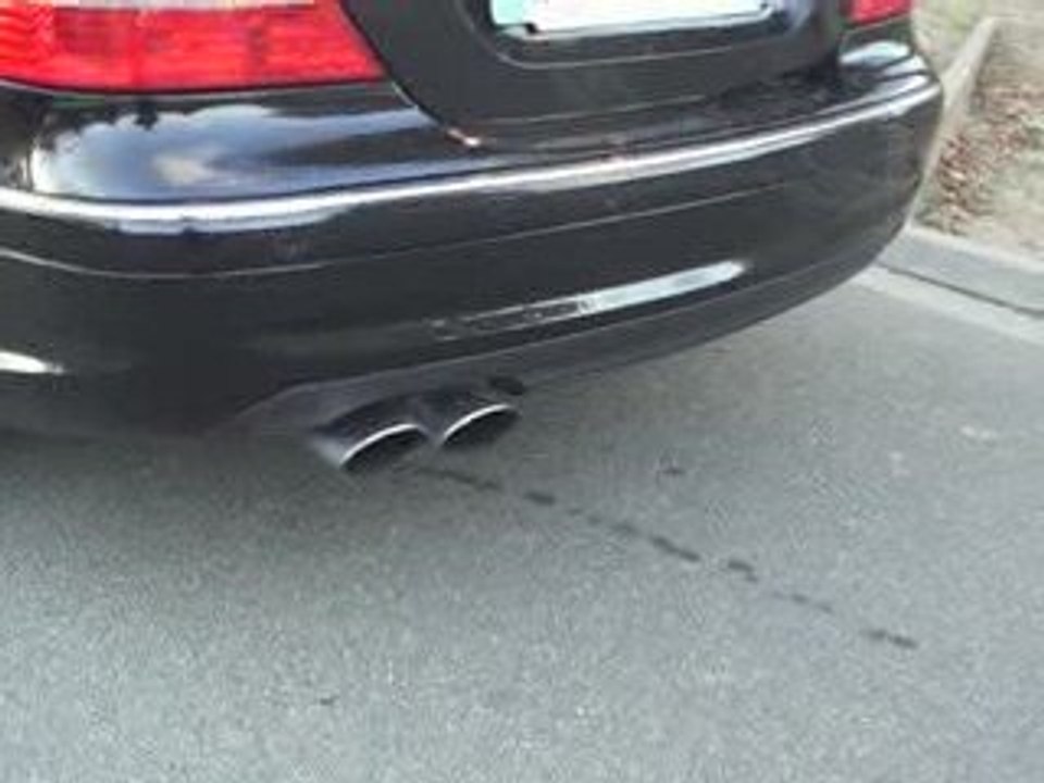 CLK 63 AMG 5...le son du V8 !