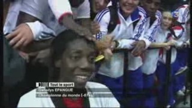 Gwladys Epange et Yasmina Aziez, taekwondo, Mondiaux 2009