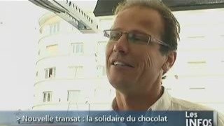 Solidaire du Chocolat: Marc Lepesqueux prêt! (Voile Caen)