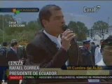 Presidente Rafael Correa en Bolivia VII Cumbre ALBA
