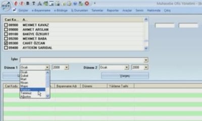 GİB Yeni Beyanname Gönder ve Toplu İndirme İşlemleri