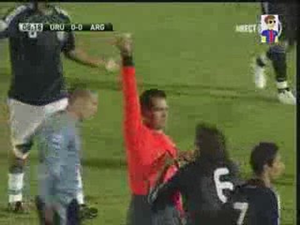 Uruguay-Argentine, qualif CDM 2010, résumé à la mode Globule