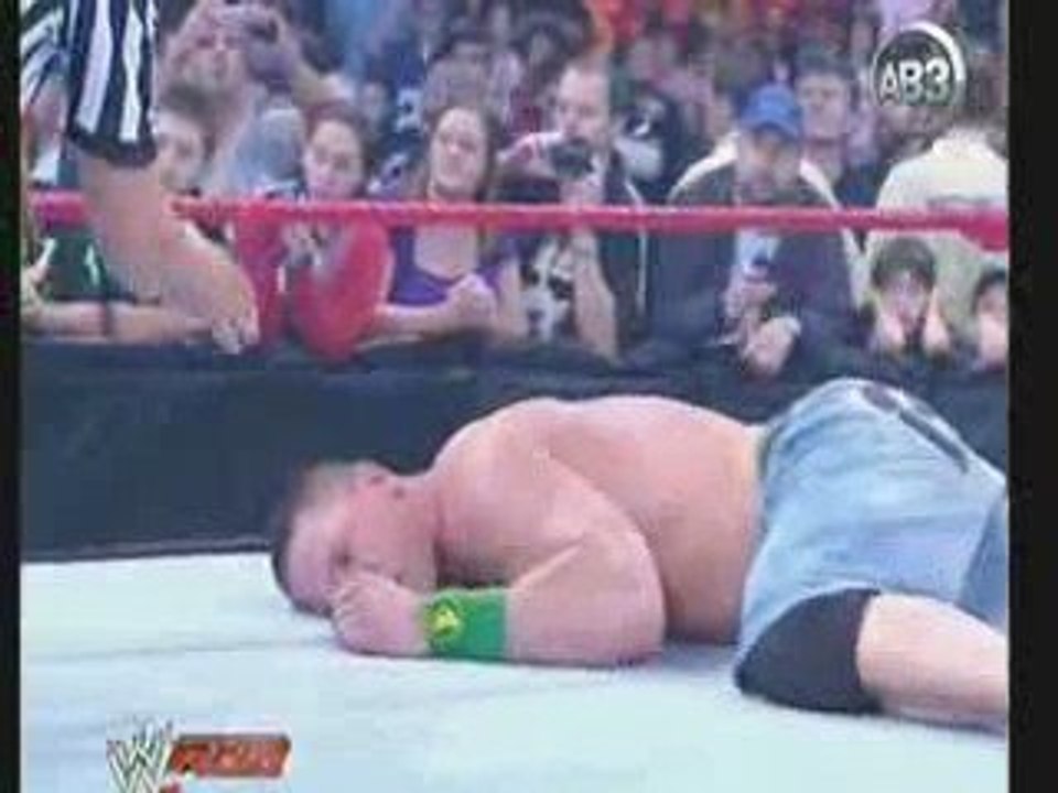 Catch Attack octobre 2009 : Jonh cena vs chris jerico