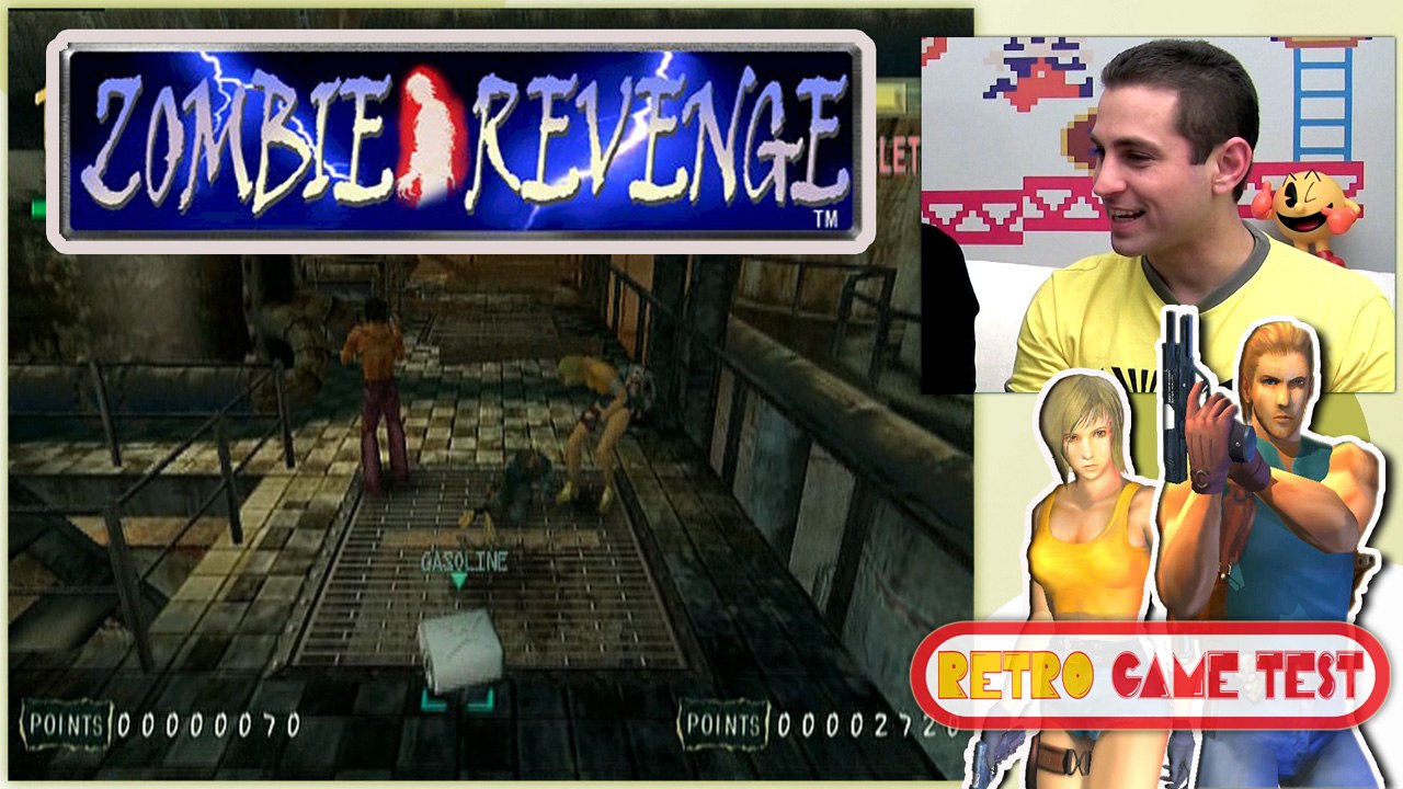 Zombies Revenge "Dreamcast" Retro Game Test