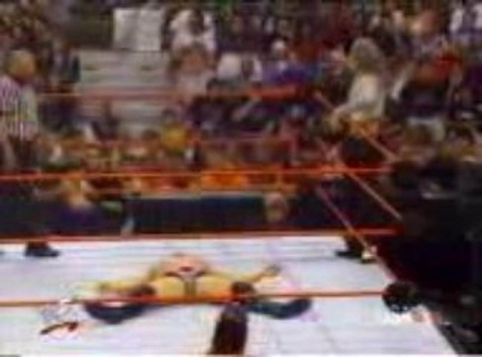 WWF Jeff Hardy with the Twist of Fate and  Swanton bomb