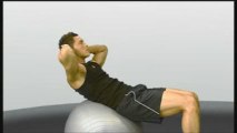 swiss ball exercises - Swiss Ball Crunch Video - Maximuscle